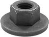 FREE SPINNING WASHER NUTS, M8-1.